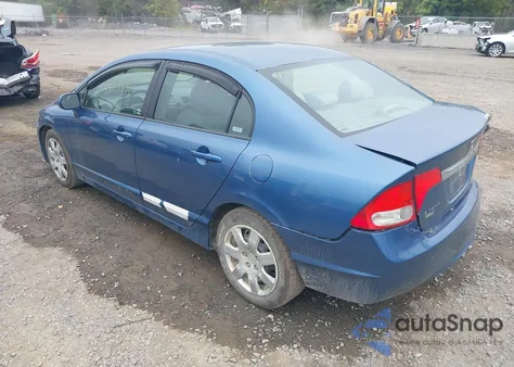 2009 Honda Civic Lx z USA, uszkodzony, nr VIN 2HGFA16589H329555